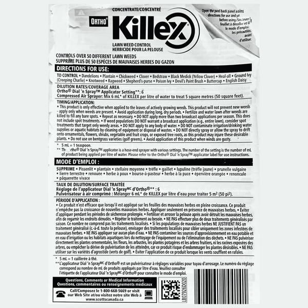 Killex Concentrate 1L - Lawn Supply Canada