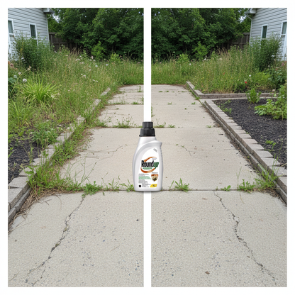 Roundup Advanced before and after